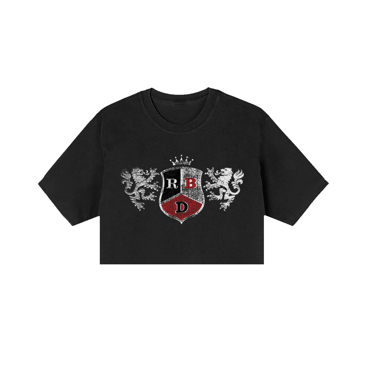 Playera tipo Crop Logo RBD