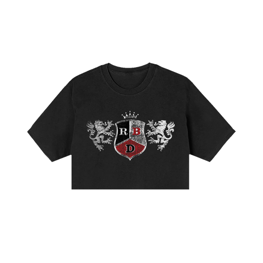 Playera tipo Crop Logo RBD